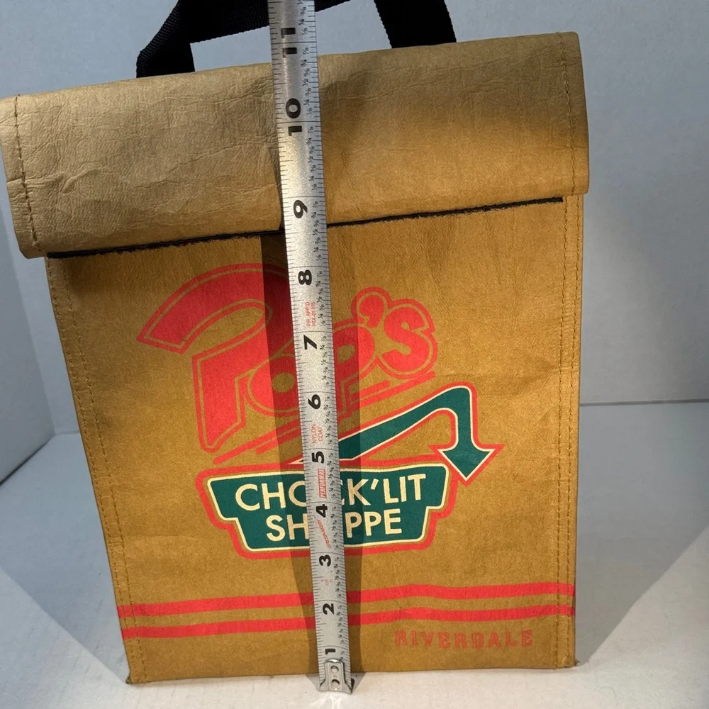 Hot Topic Exclusive Riverdale Pop’s Chock’Lit Shoppe Brown Paper Lunch Bag